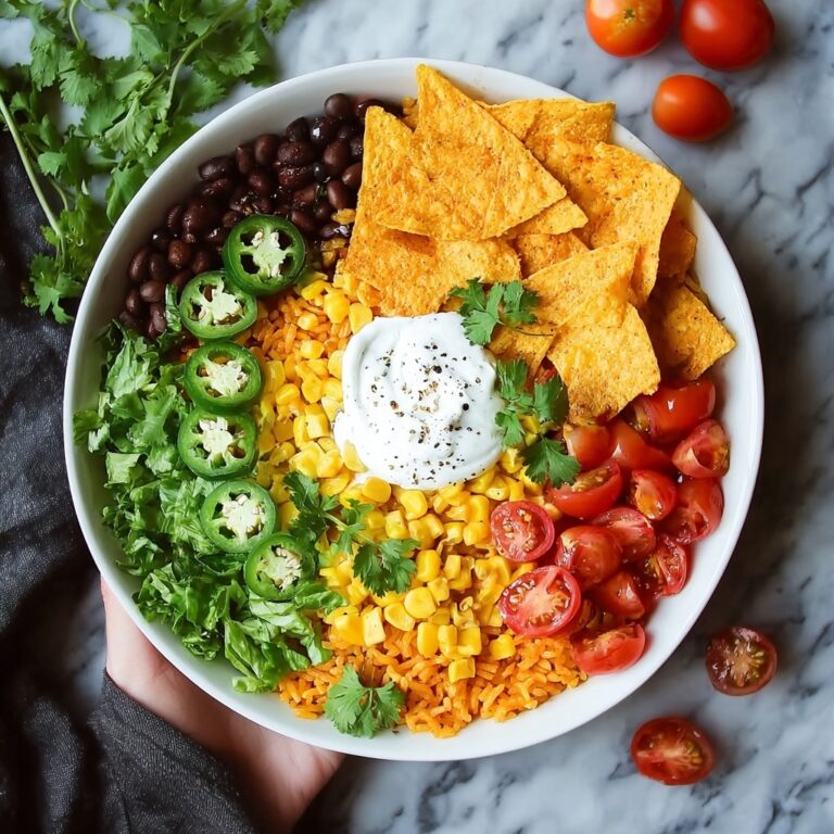 Taco Rice Bowl with Doritos Recipe