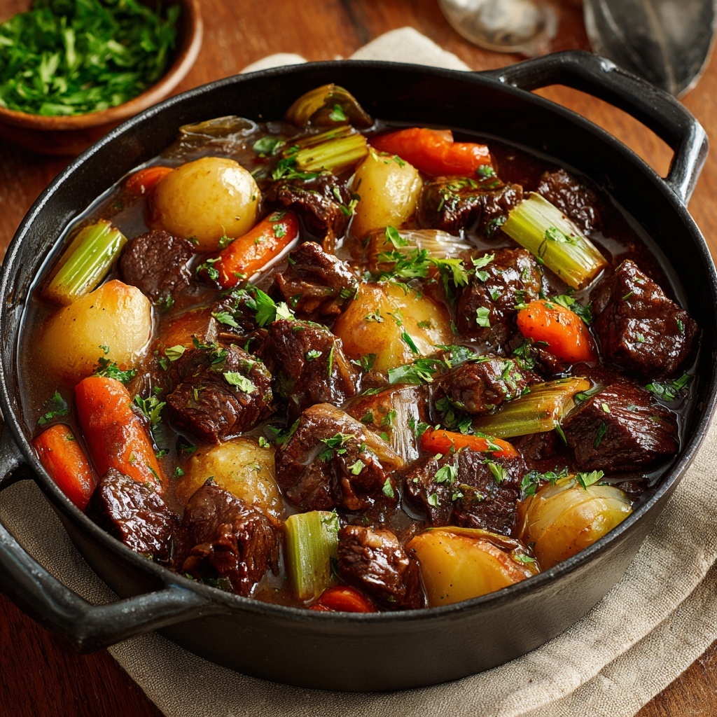 Beef Stew with Root Vegetables Recipe - Recipe Image
