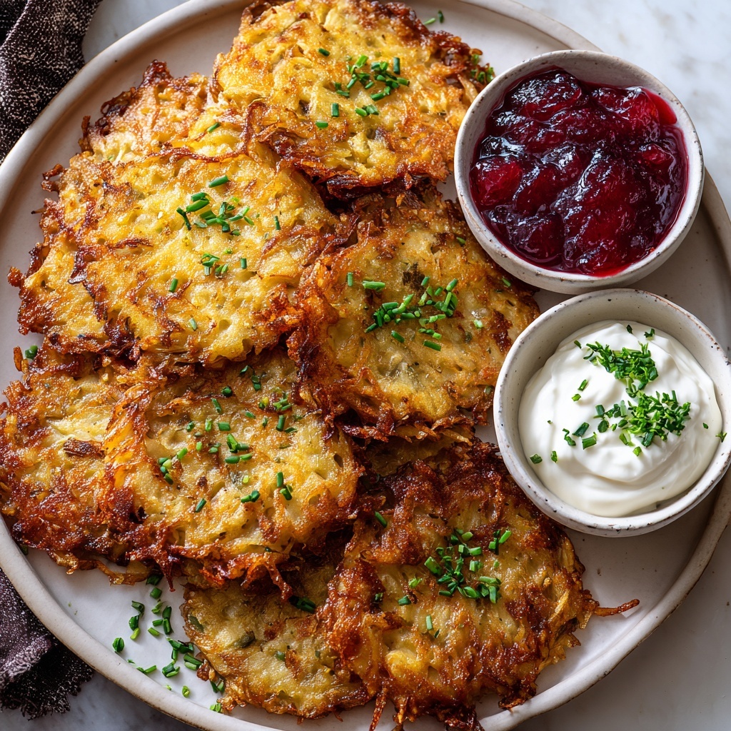 German Potato Pancakes (Kartoffelpuffer) Recipe - Recipe Image