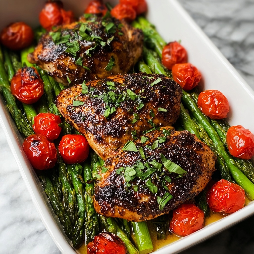 One Pan Balsamic Chicken Recipe - Recipe Image
