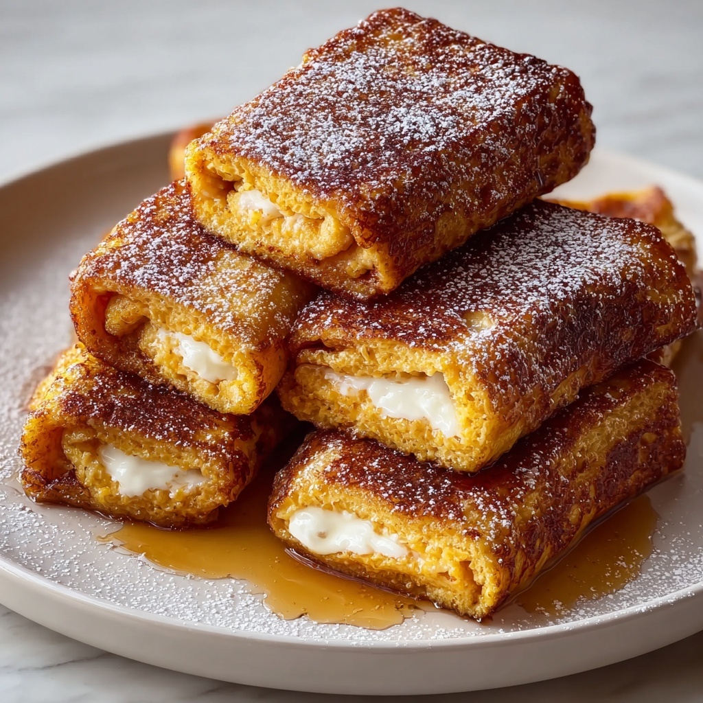 Pumpkin French Toast Roll-Ups Recipe - Recipe Image