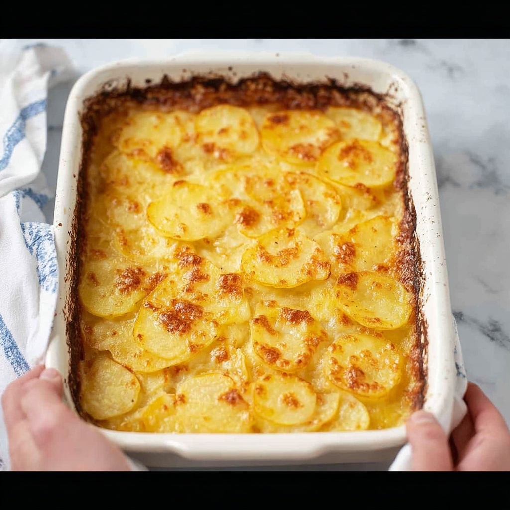 Homemade Au Gratin Potatoes Recipe - Recipe Image