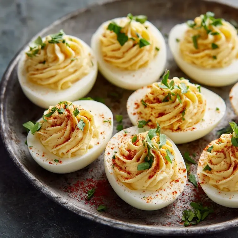 Irresistible Deviled Egg Recipe