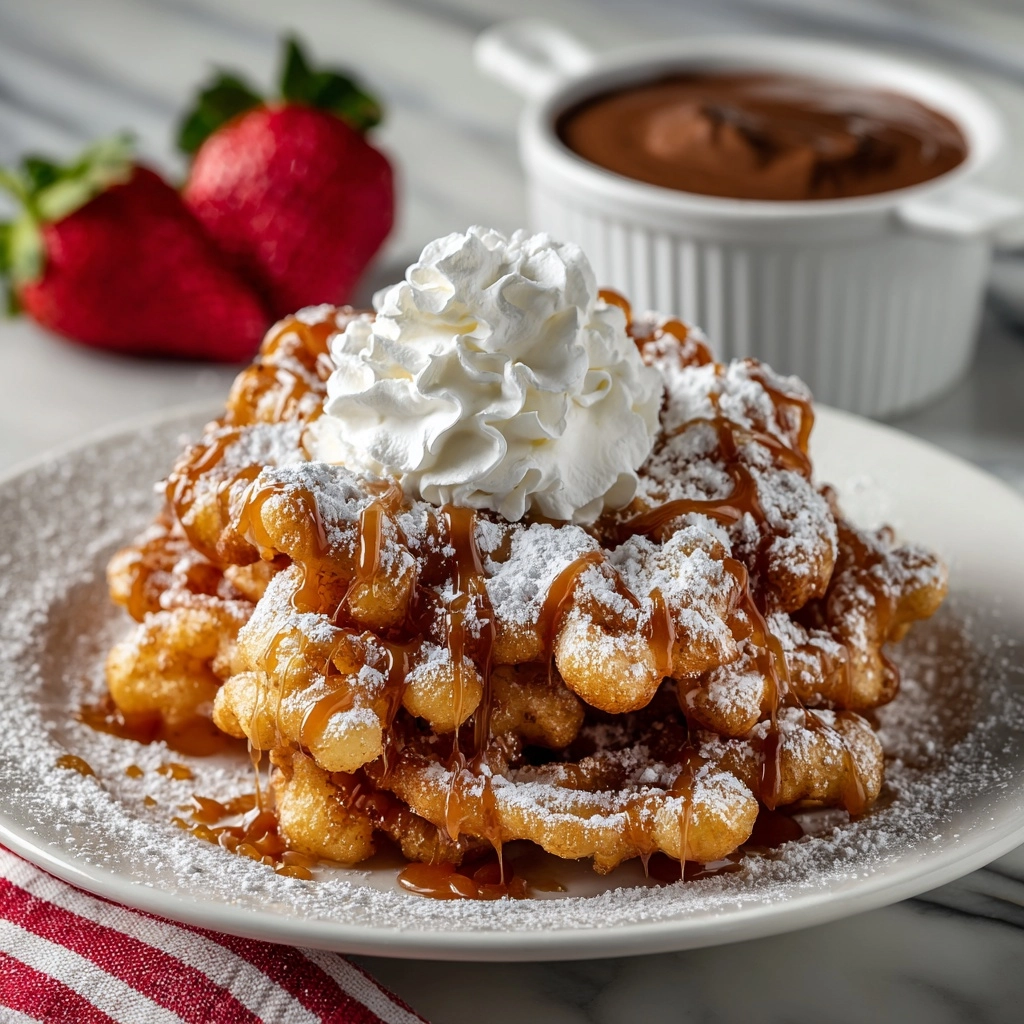 Easy Funnel Cake Fries Recipe - Recipe Image