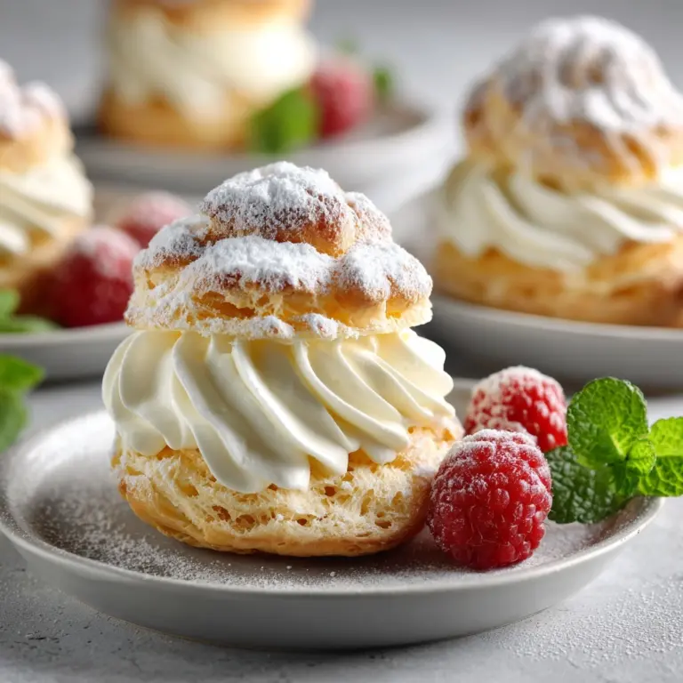 Choux Pastry (Pâte à Choux) Recipe