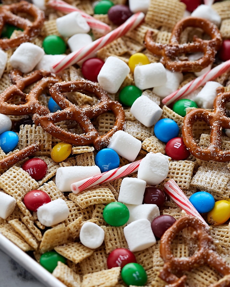 Elf Snack Mix - Sweet, Crunchy, and Fun! Recipe - Recipe Image