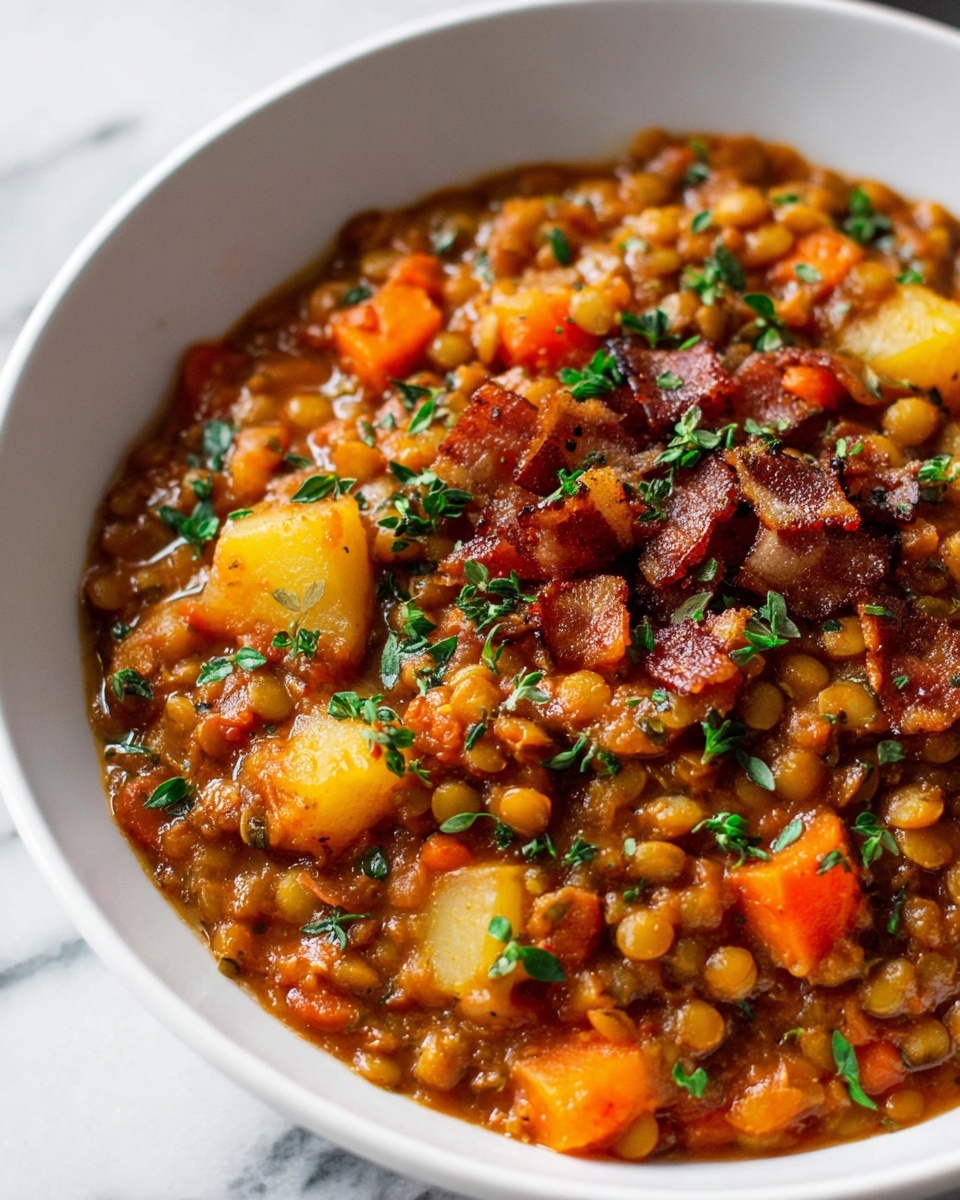 Instant Pot Lentil Stew Recipe - Recipe Image