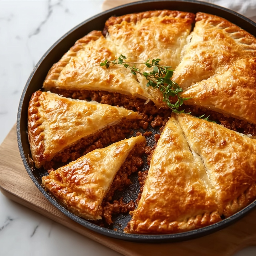 Delicious Meat Pie Recipe - Recipe Image