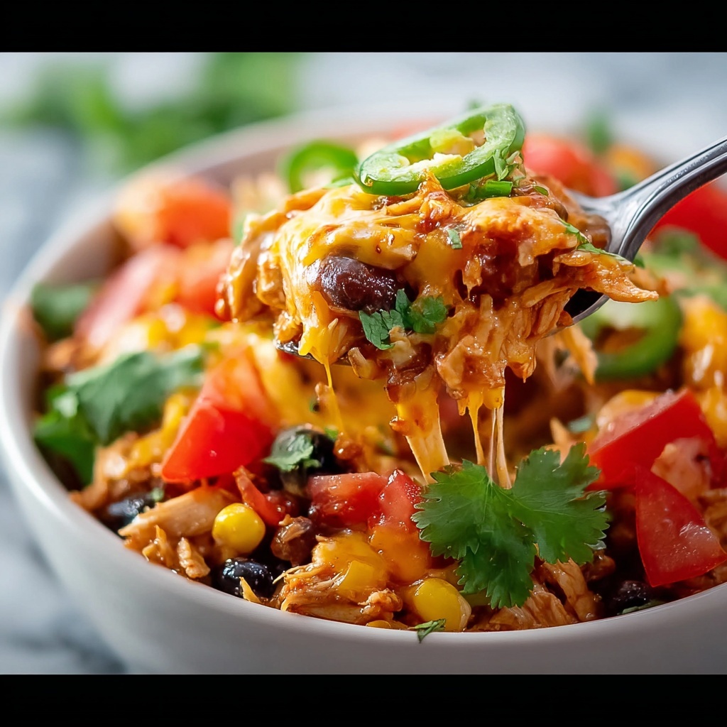 One-Pot Chicken Burrito Bowls Recipe - Recipe Image