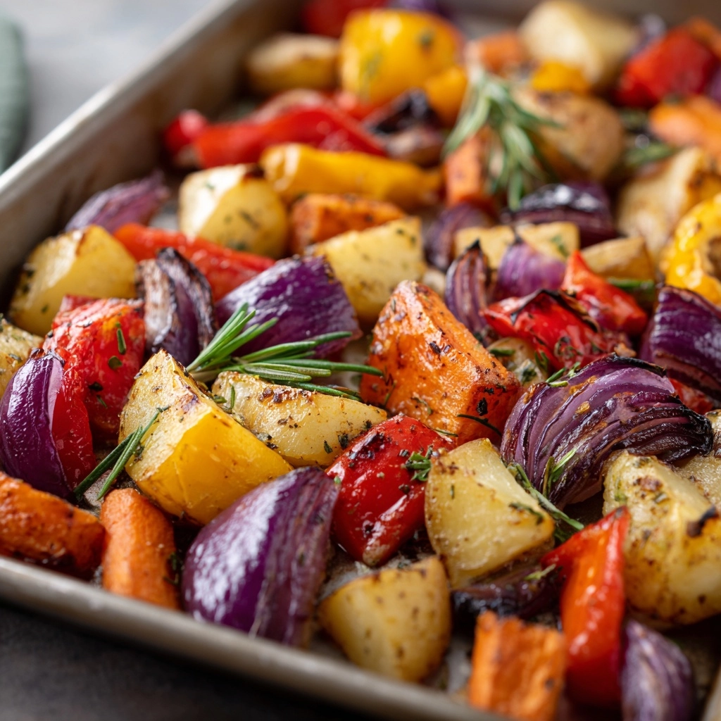 Hearty Sheet Pan Veggies Recipe - Recipe Image