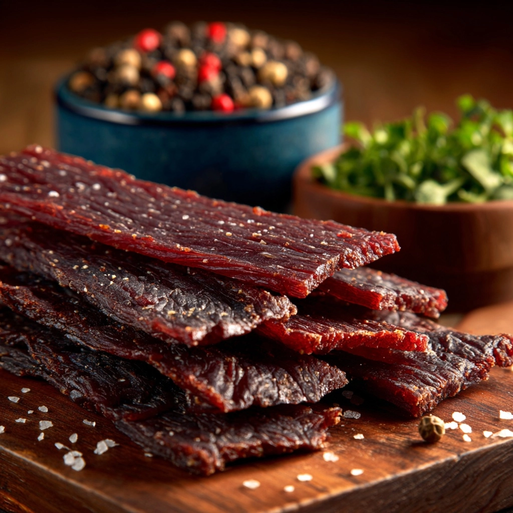 Air Fryer Beef Jerky Recipe - Recipe Image
