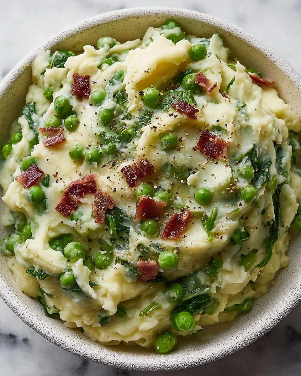 Creamy Colcannon with Green Cabbage and Green Onions Recipe - Recipe Image