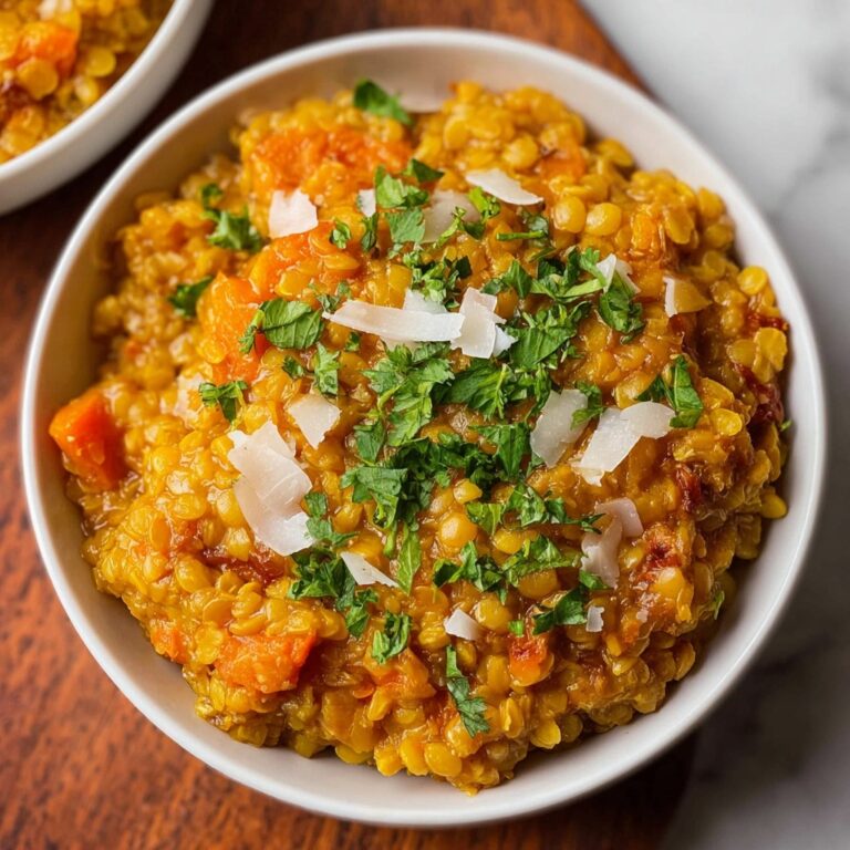 Red Lentil and Rice Casserole Recipe