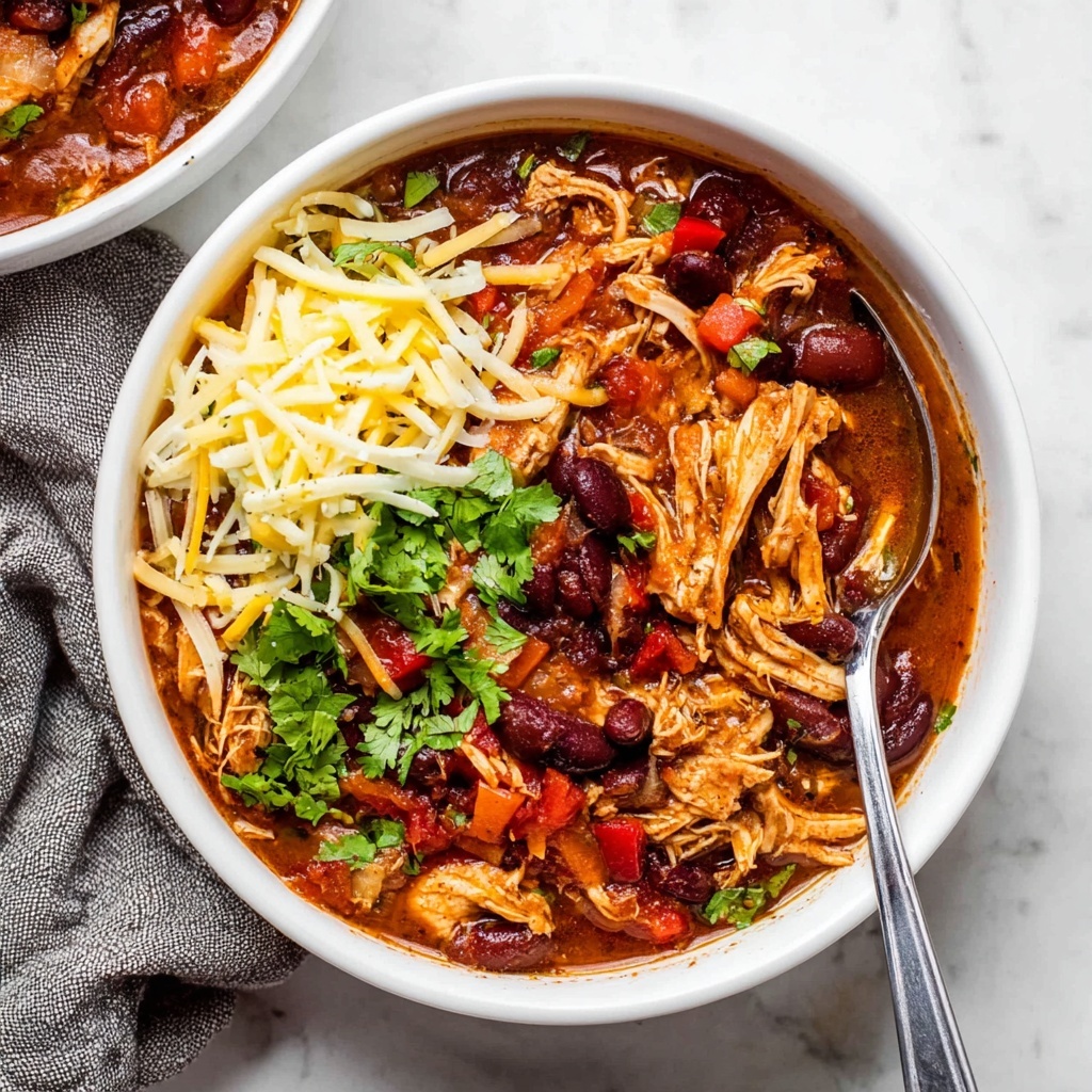 Chicken Chili with Black Beans Recipe - Recipe Image