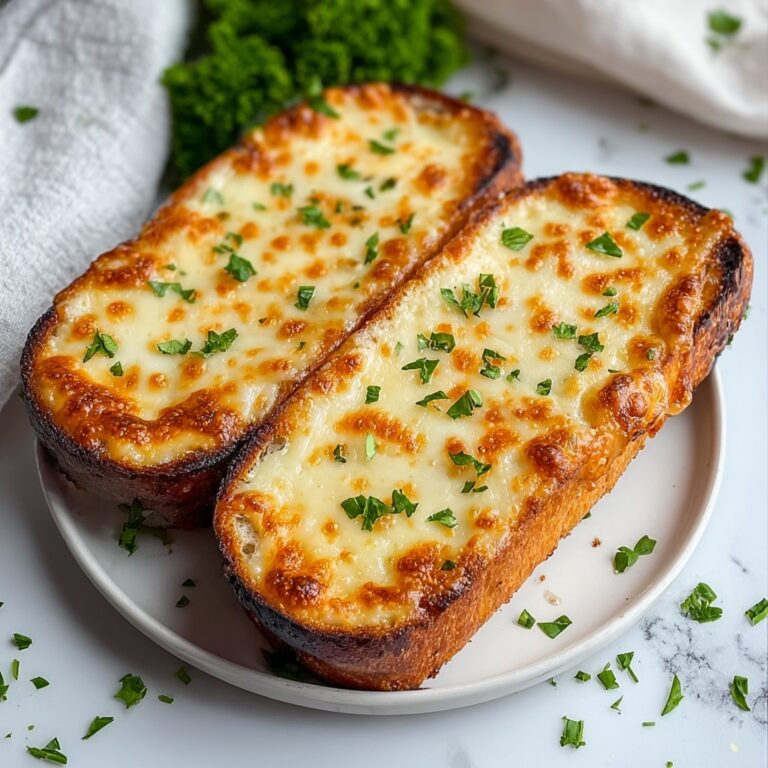 Gooey Garlic Cheese Bread Recipe