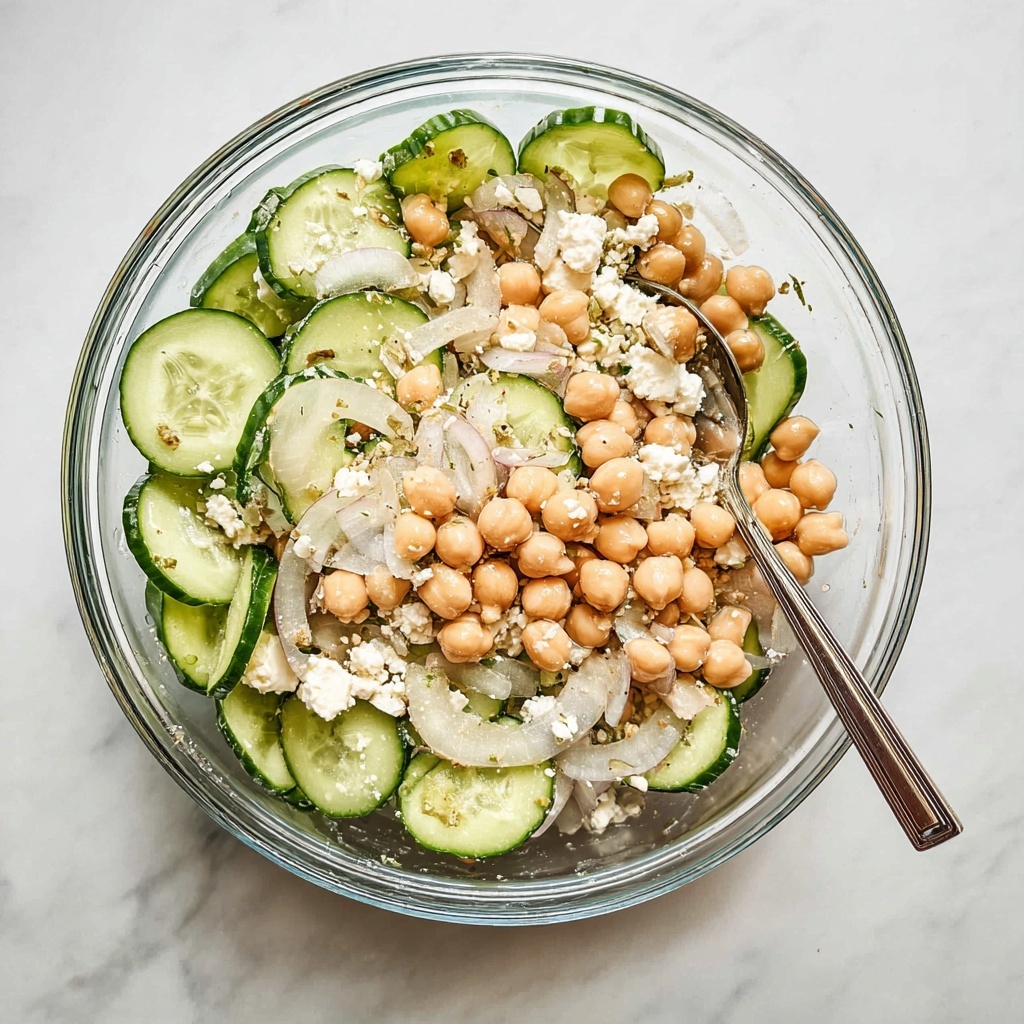 Chickpea Cucumber Salad Recipe - Recipe Image