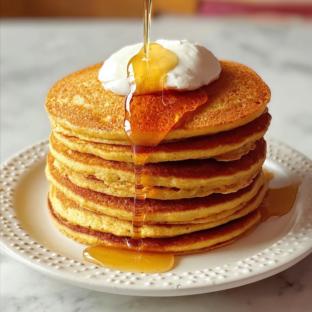 Easy Pumpkin Pancakes (with Pancake Mix) Recipe - Recipe Image