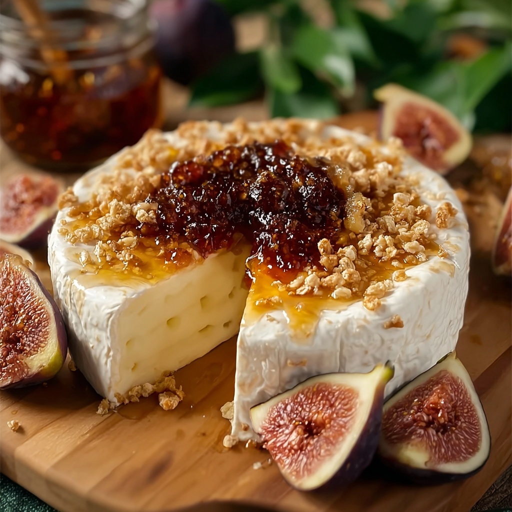 Boursin Cheese with Fig Jam and Pistachios: An Elegant Appetizer Recipe - Recipe Image