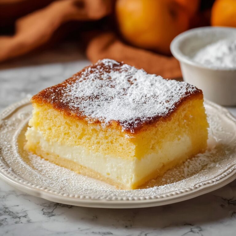 Pumpkin Magic Custard Cake Recipe