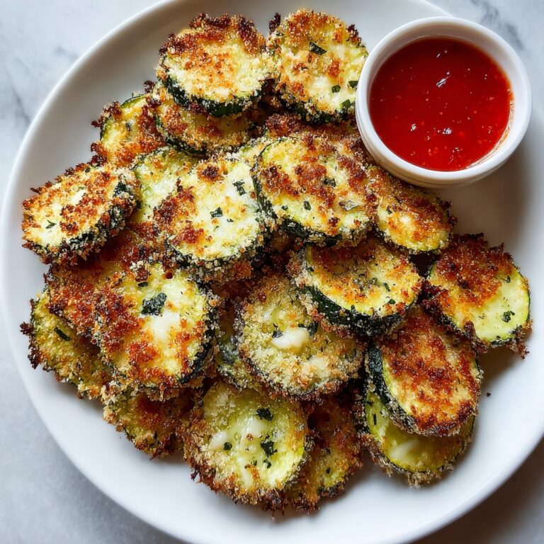 Crispy Air Fryer Zucchini Rounds Recipe