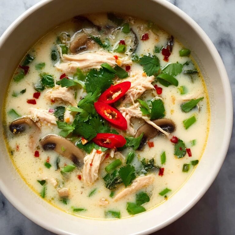 Thai Coconut Chicken Soup Recipe