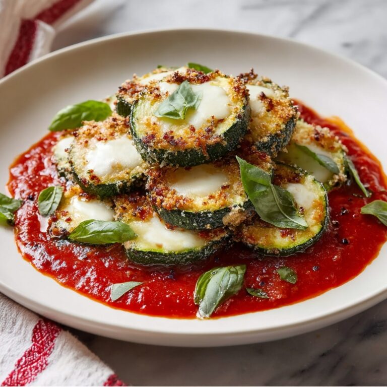 Baked Italian Zucchini Parmesan Recipe