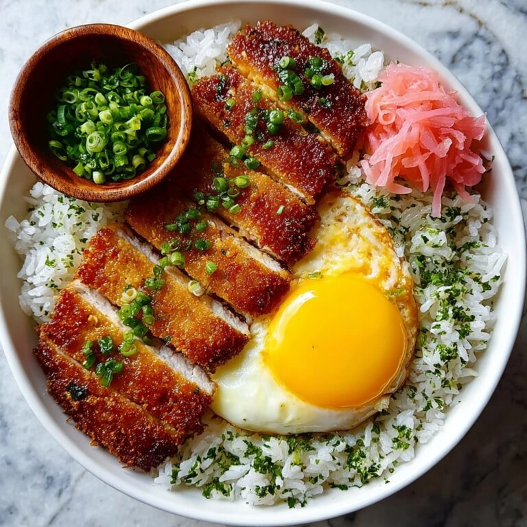 Katsudon: Japanese Pork Cutlet and Egg Rice Bowl Recipe