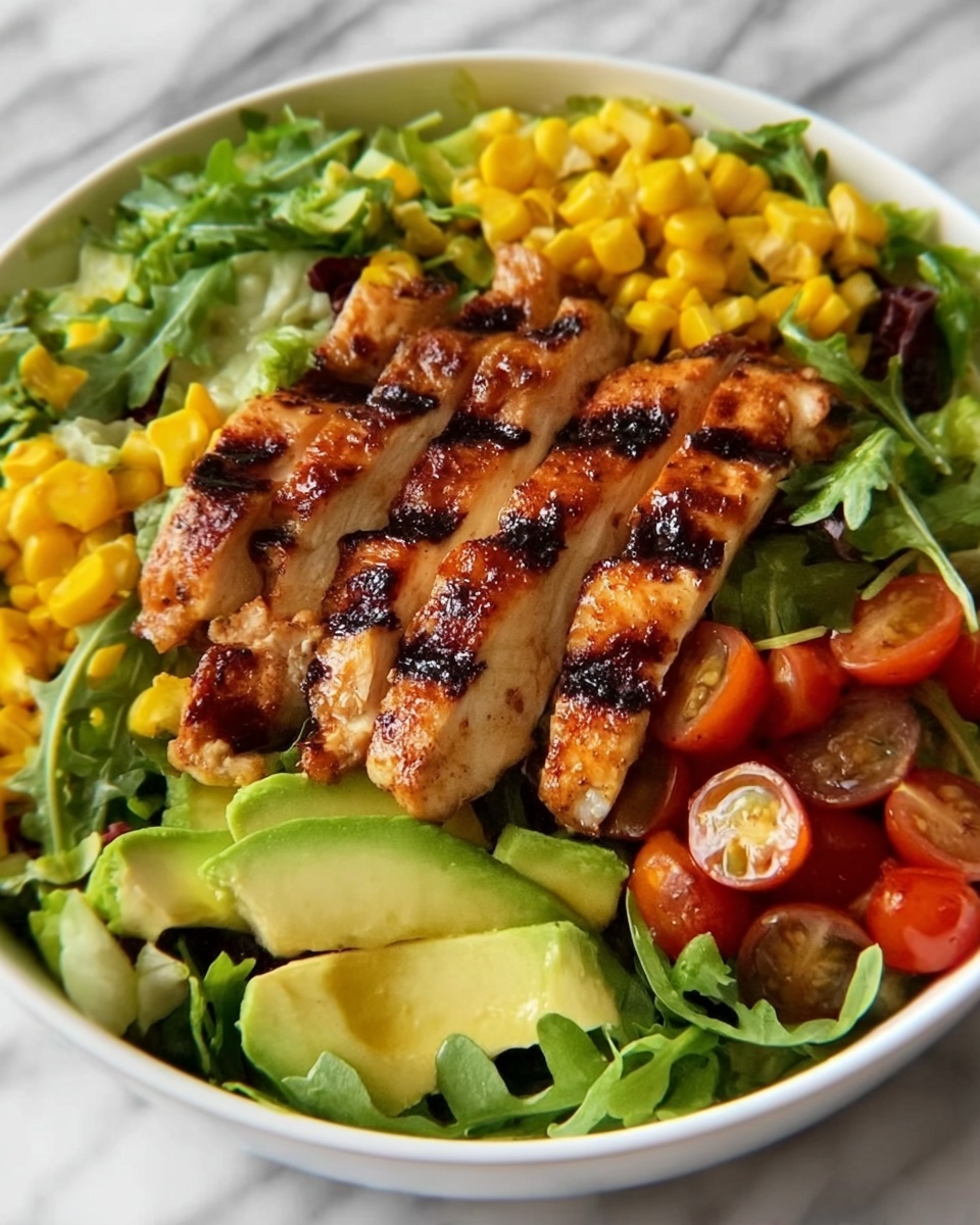 Grilled Chicken Salad Recipe - Recipe Image