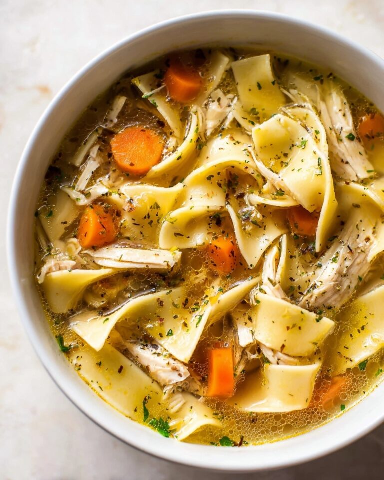 Instant Pot Chicken Noodle Soup Recipe