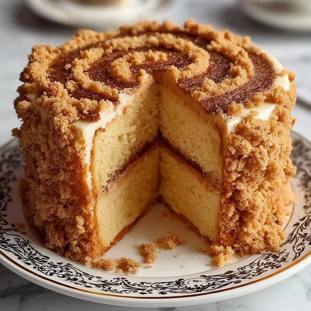 Mom's Best Cinnamon Spiced Yellow Cake Recipe - Recipe Image