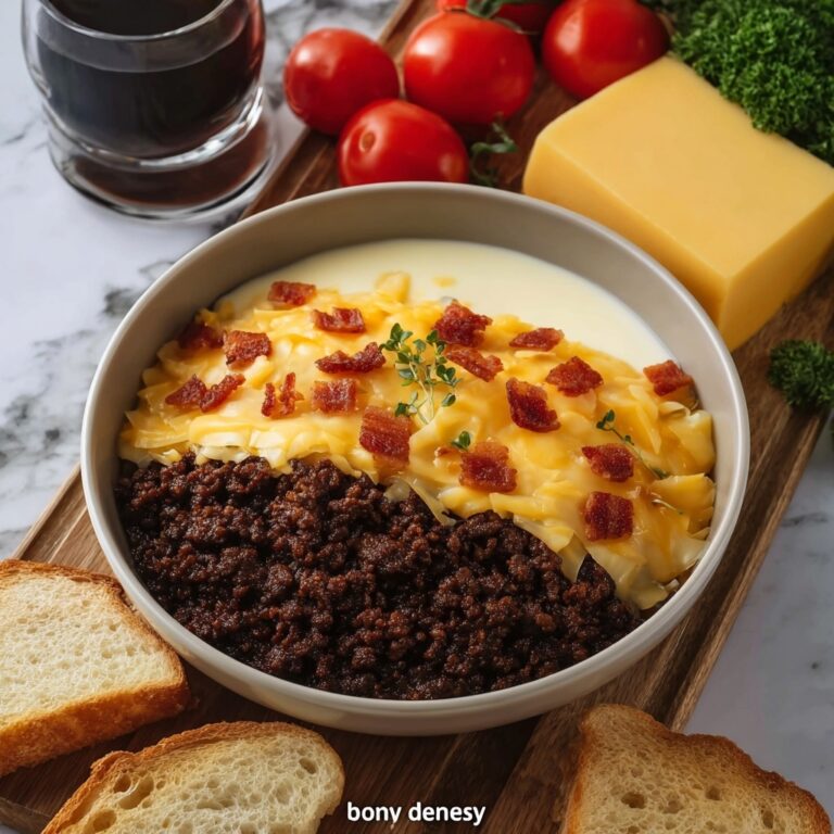 Low-Carb Bacon Cheeseburger Casserole Recipe