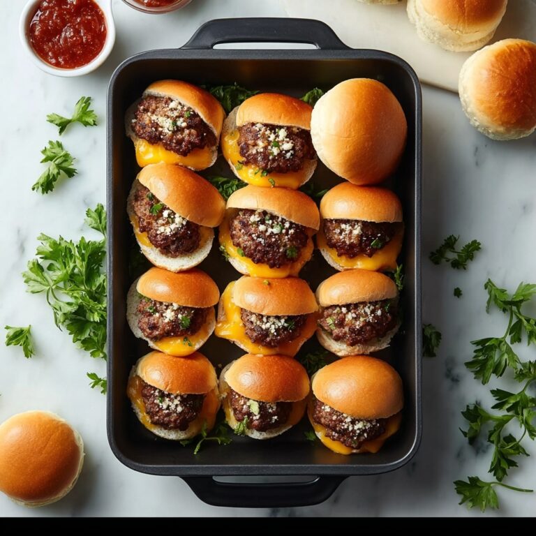 Irresistible Garlic Parmesan Cheeseburger Bombs Recipe