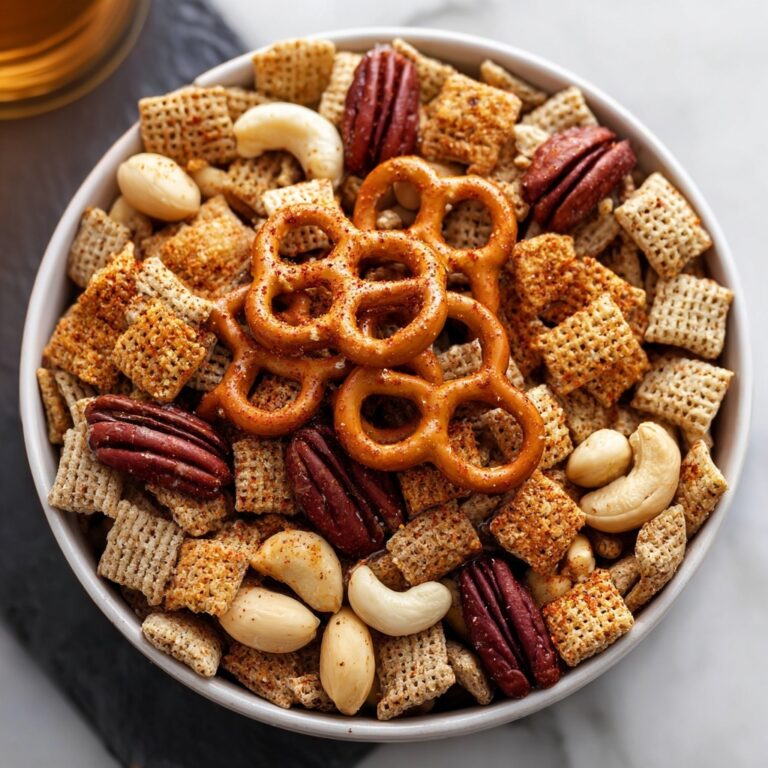 Crunchy Spicy Nutty Snack Mix Recipe
