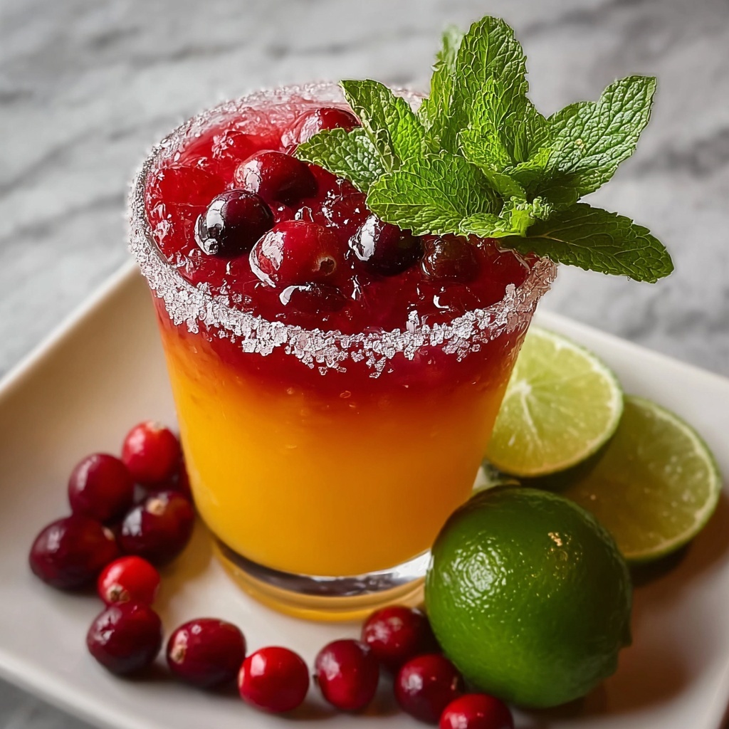 Christmas Mistletoe Margarita Recipe - Recipe Image