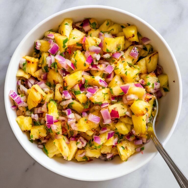 Grilled Pineapple Salsa Recipe
