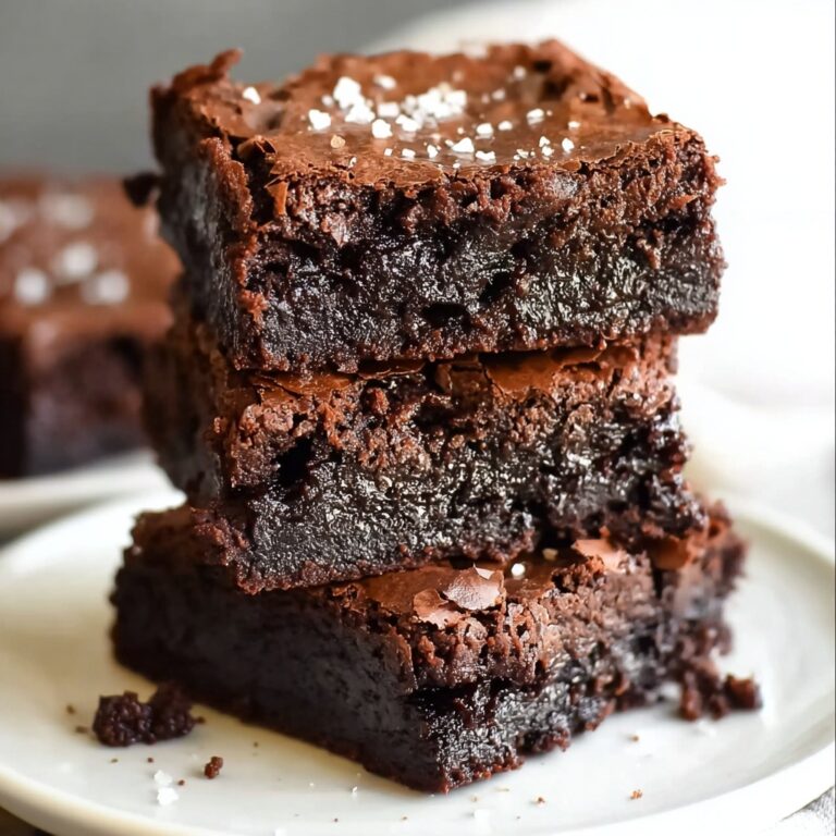 Fudgy Black Bean Brownies (No Flour!) Recipe