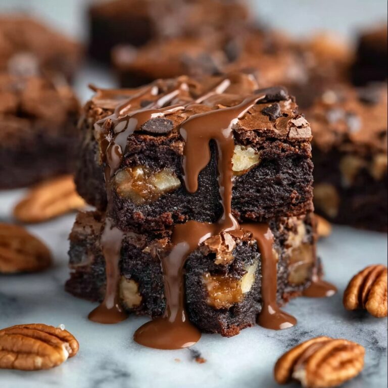 Turtles Brownies Recipe