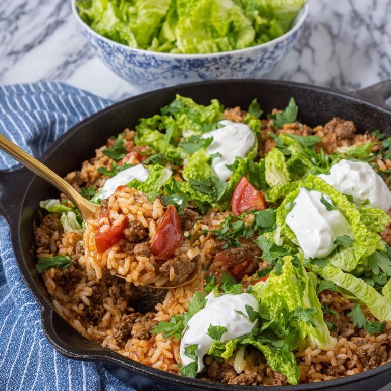 Taco Rice Skillet Recipe