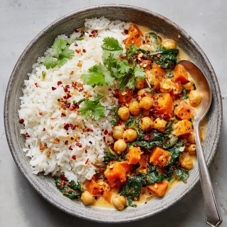 Sweet Potato and Chickpea Curry Recipe