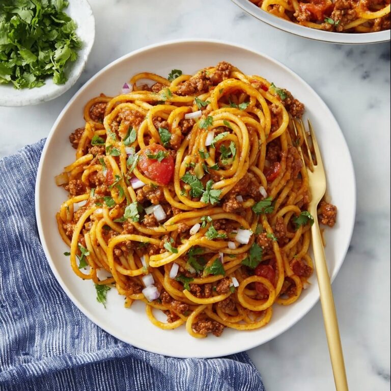 Taco Spaghetti Recipe