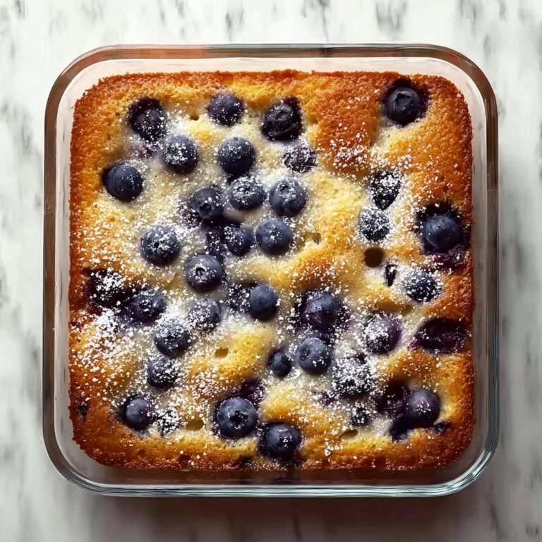 Lemon Blueberry Buttermilk Breakfast Cake Recipe