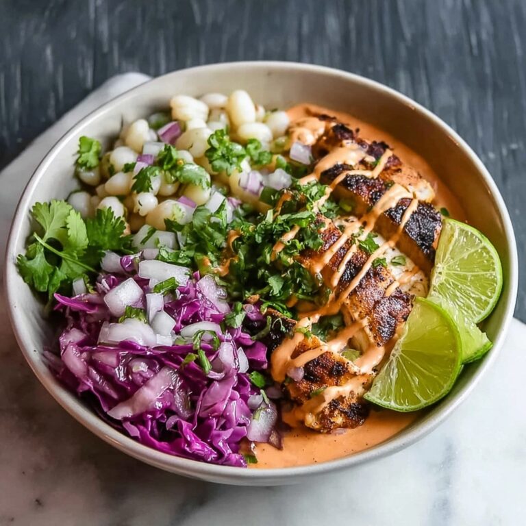 Baja Fish Taco Bowls Recipe