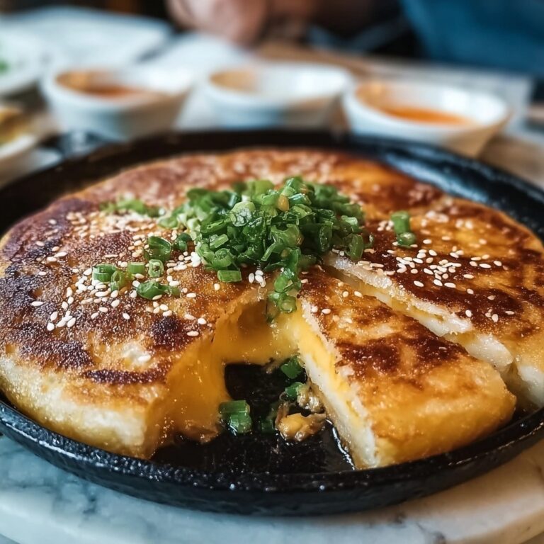 Korean Cheese Potato Pancake Recipe
