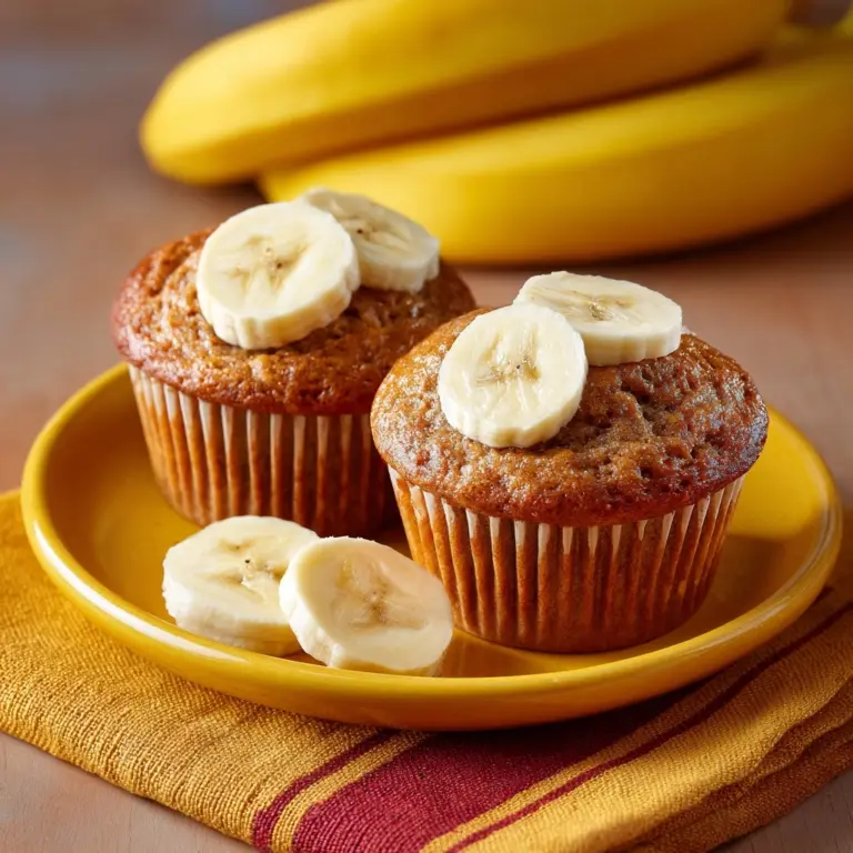 Brown Sugar Banana Muffins Recipe