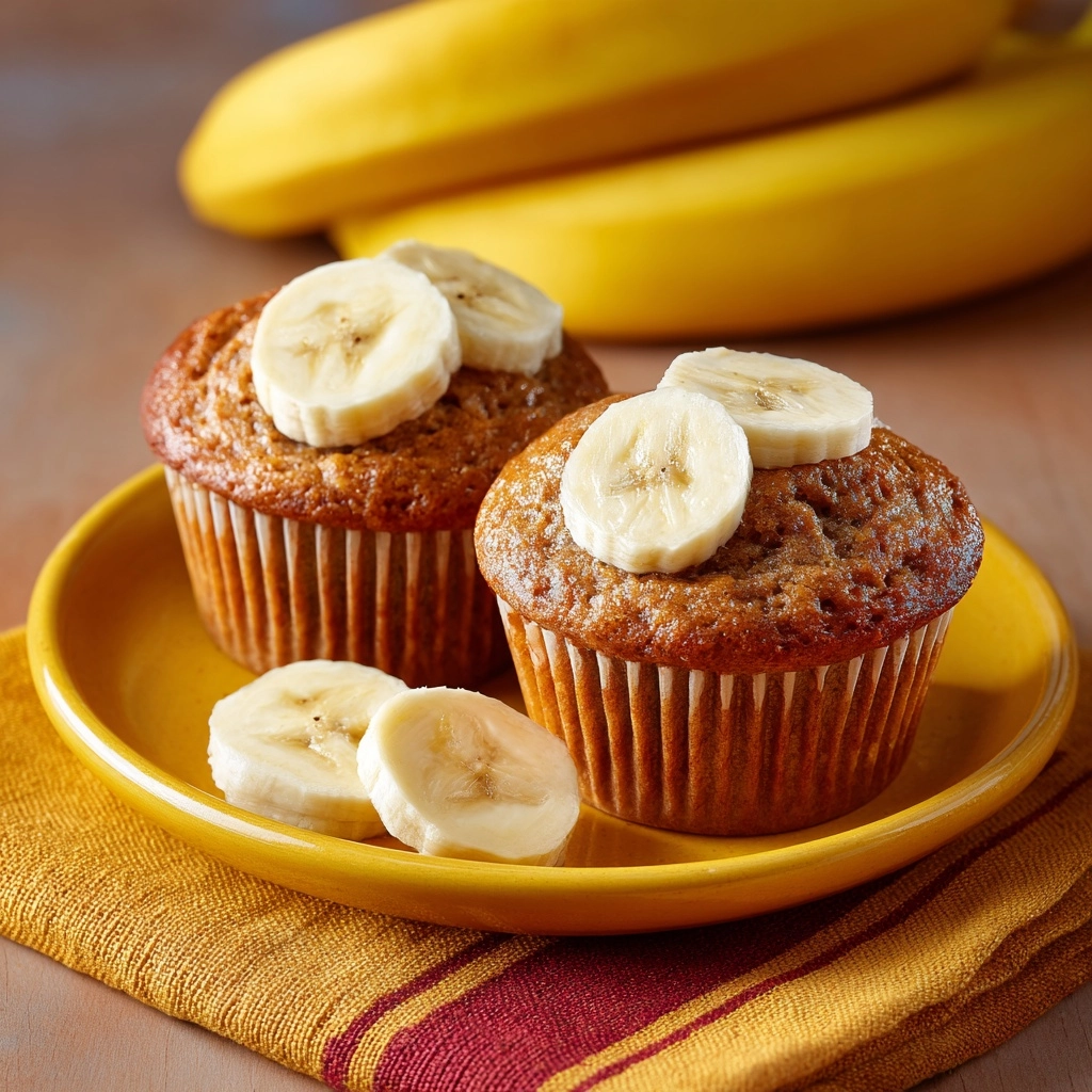 Brown Sugar Banana Muffins Recipe - Recipe Image