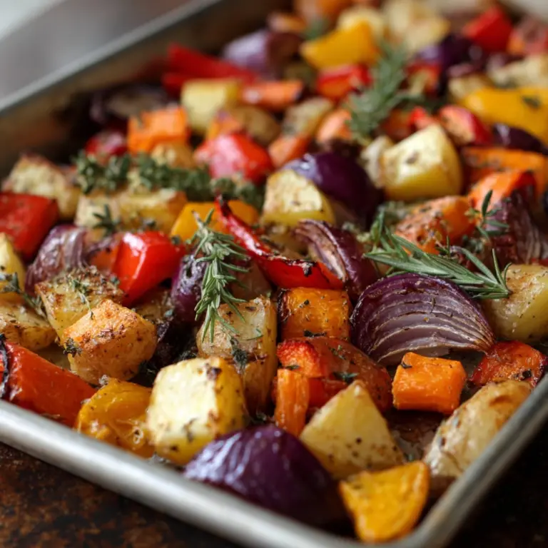 Hearty Sheet Pan Veggies Recipe
