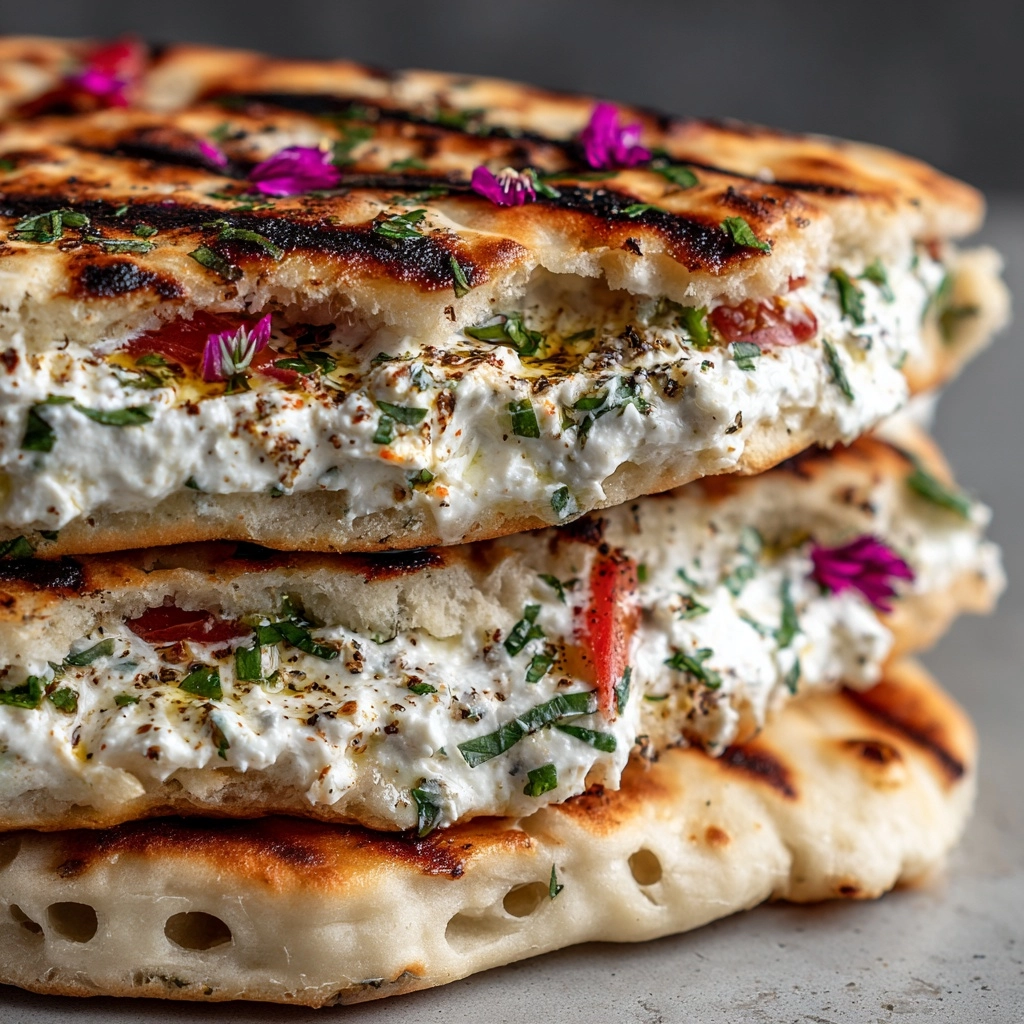 Grilled Naan (Indian Flatbread) Recipe - Recipe Image