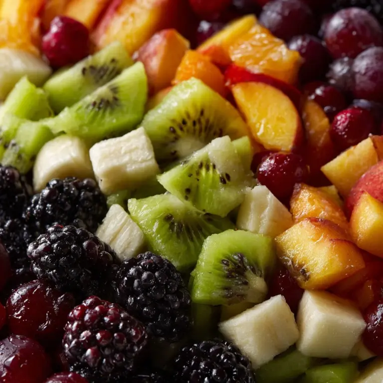 Easy Winter Fresh Fruit Salad Recipe