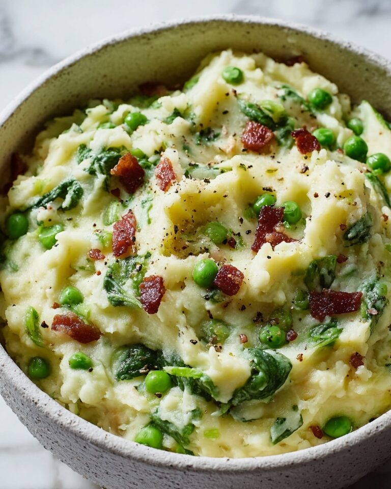Creamy Colcannon with Green Cabbage and Green Onions Recipe
