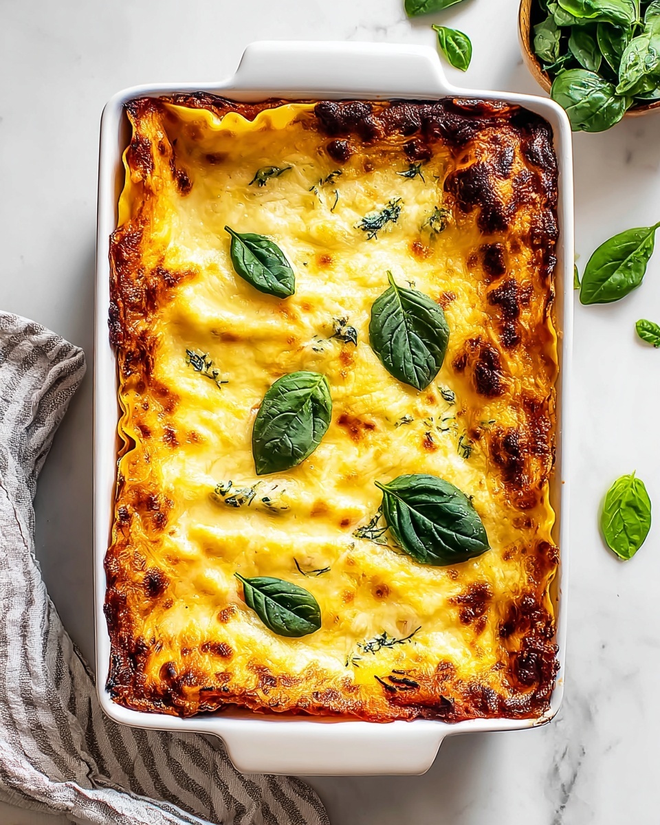 Pumpkin Spinach Lasagna Recipe - Recipe Image